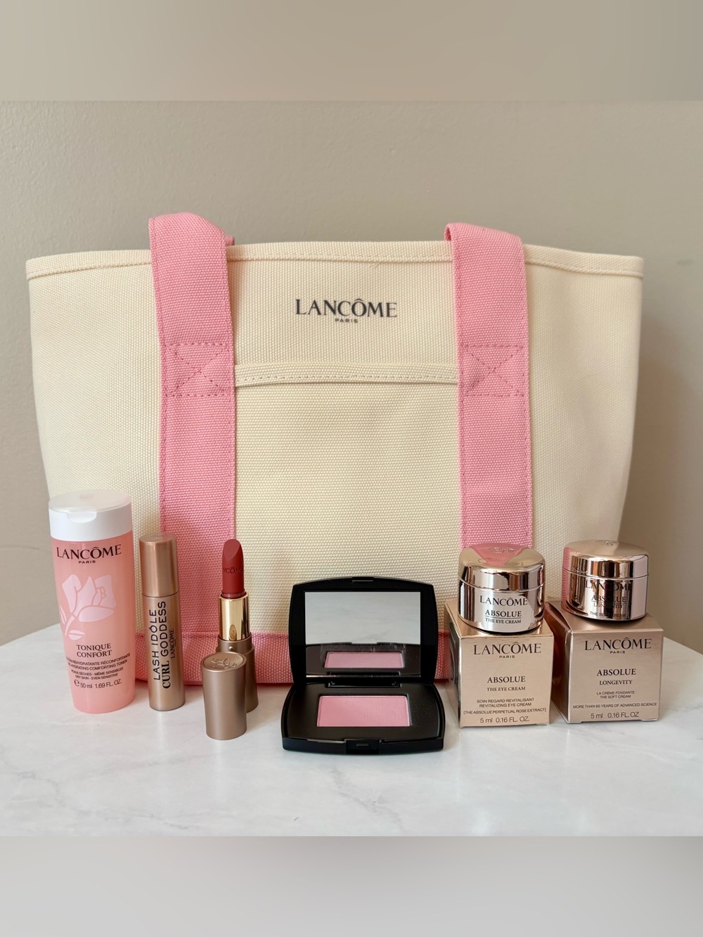Lancôme Holiday Travel 7 piece Set
